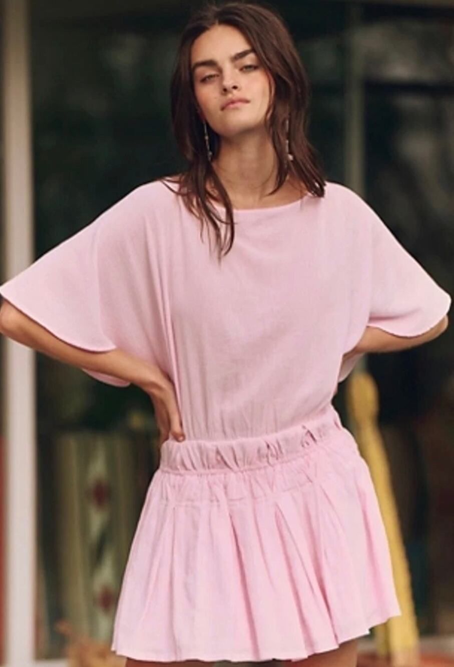 Free-est Sutton Mini Dress in Pink Sz. XS